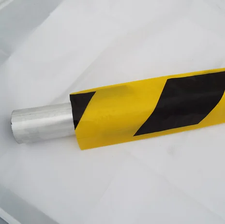 Safety Sleeve - Scaffolding Tube - 250m - Black & Yellow